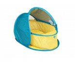 Couffin Pop up Remond, anti UV, jaune / bleu