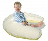 Housse de rechange pour coussin d'allaitement, coloris blanc