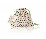 Pochette de rangement Hévéa pour Sucette, Coton Bio