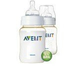 Biberons Avent Classic 260 ml. Lot de 2 biberons en PES